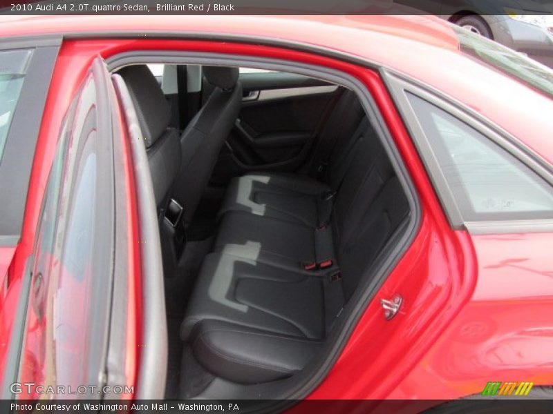 Brilliant Red / Black 2010 Audi A4 2.0T quattro Sedan