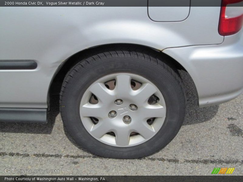 Vogue Silver Metallic / Dark Gray 2000 Honda Civic DX
