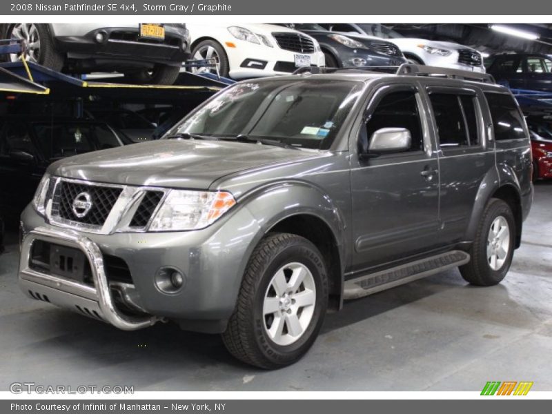 Storm Gray / Graphite 2008 Nissan Pathfinder SE 4x4