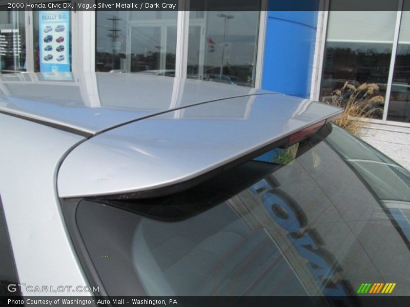 Vogue Silver Metallic / Dark Gray 2000 Honda Civic DX