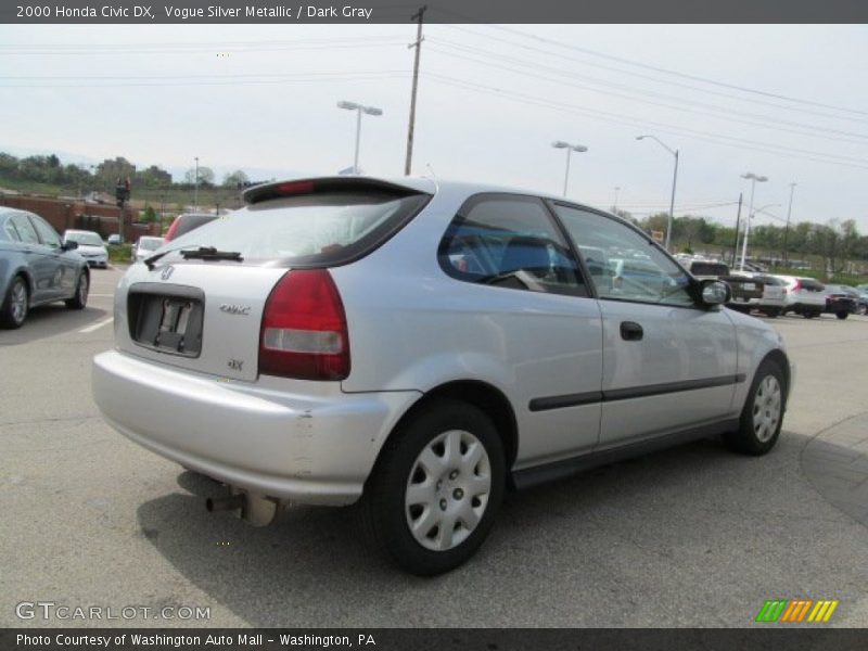 Vogue Silver Metallic / Dark Gray 2000 Honda Civic DX