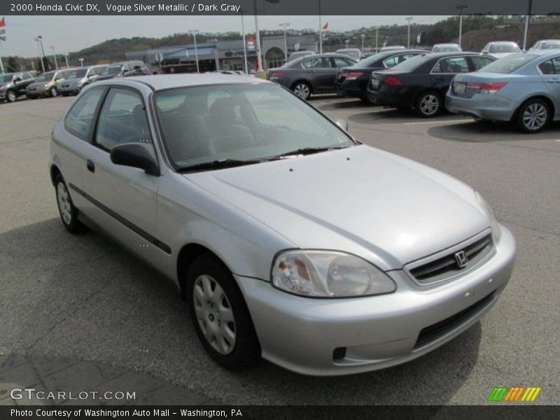 Vogue Silver Metallic / Dark Gray 2000 Honda Civic DX