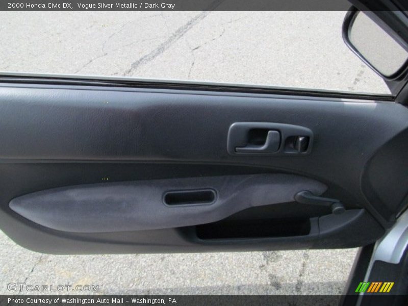 Vogue Silver Metallic / Dark Gray 2000 Honda Civic DX