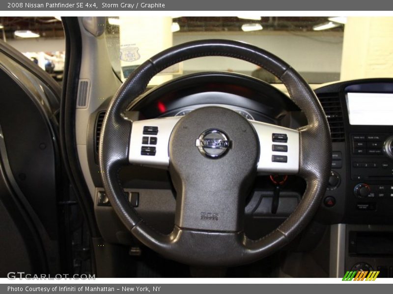 Storm Gray / Graphite 2008 Nissan Pathfinder SE 4x4