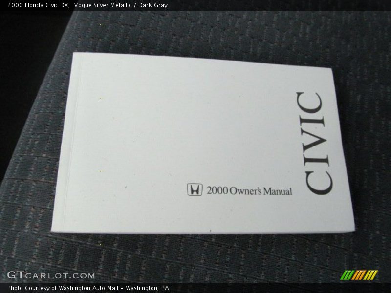 Vogue Silver Metallic / Dark Gray 2000 Honda Civic DX