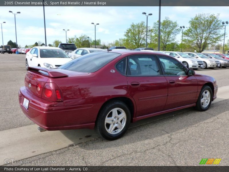 Sport Red Metallic / Neutral Beige 2005 Chevrolet Impala LS