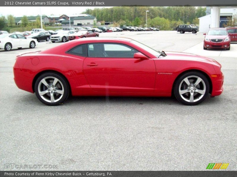 Victory Red / Black 2012 Chevrolet Camaro SS/RS Coupe