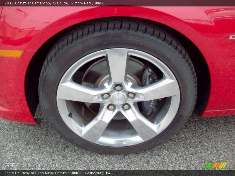 Victory Red / Black 2012 Chevrolet Camaro SS/RS Coupe