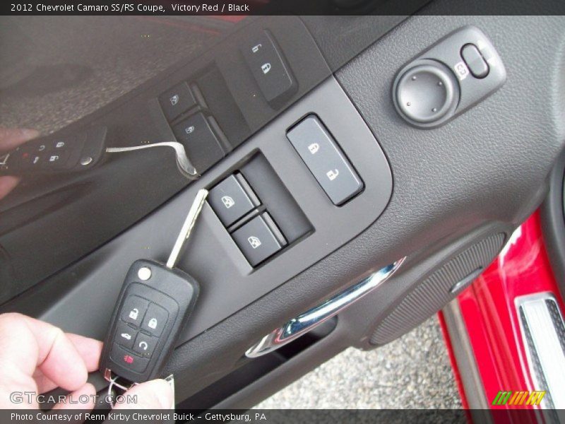 Victory Red / Black 2012 Chevrolet Camaro SS/RS Coupe