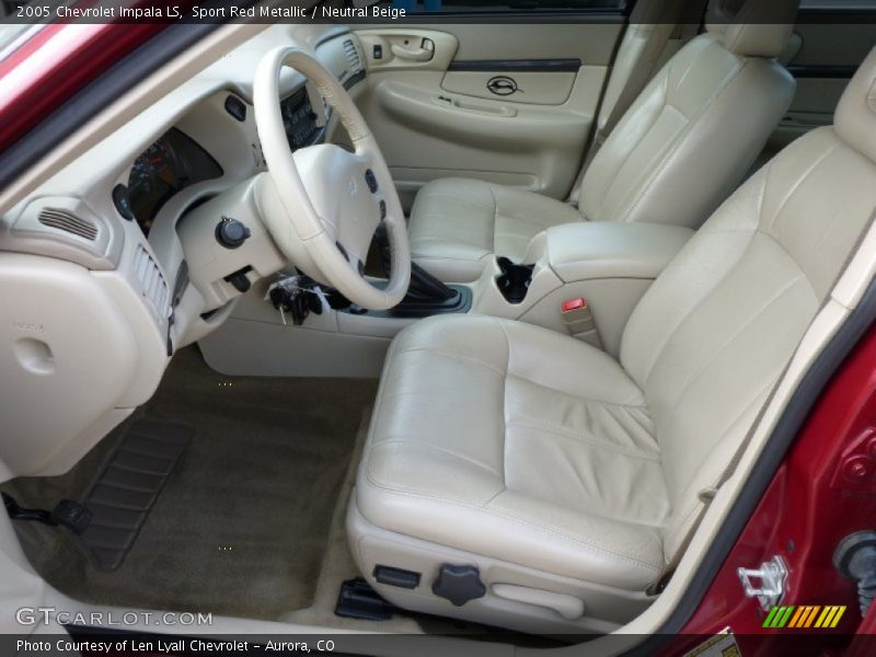 Sport Red Metallic / Neutral Beige 2005 Chevrolet Impala LS