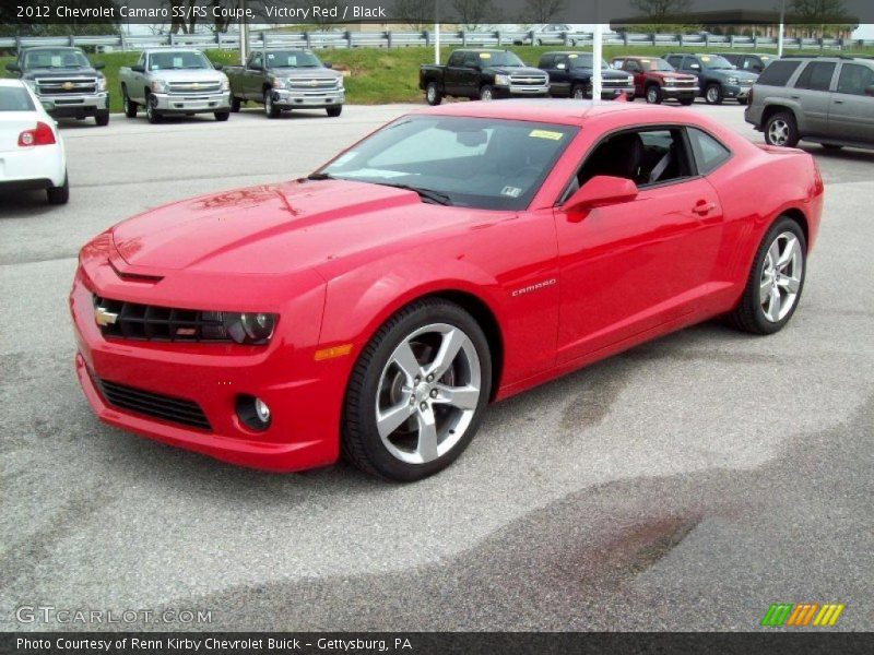 Victory Red / Black 2012 Chevrolet Camaro SS/RS Coupe