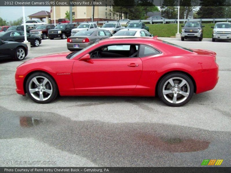 Victory Red / Black 2012 Chevrolet Camaro SS/RS Coupe