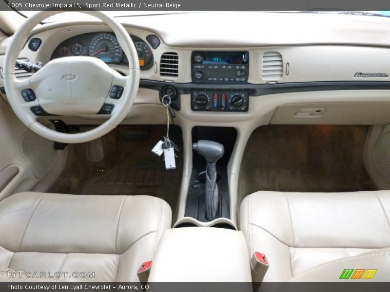 Sport Red Metallic / Neutral Beige 2005 Chevrolet Impala LS