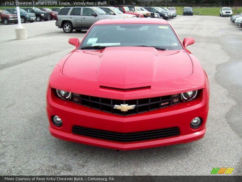 Victory Red / Black 2012 Chevrolet Camaro SS/RS Coupe