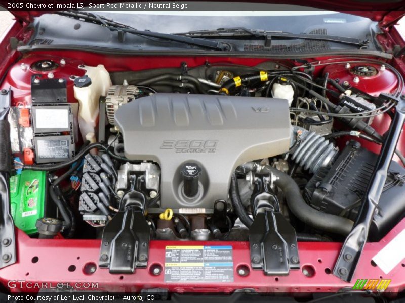 Sport Red Metallic / Neutral Beige 2005 Chevrolet Impala LS