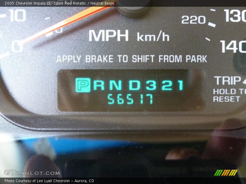 Sport Red Metallic / Neutral Beige 2005 Chevrolet Impala LS