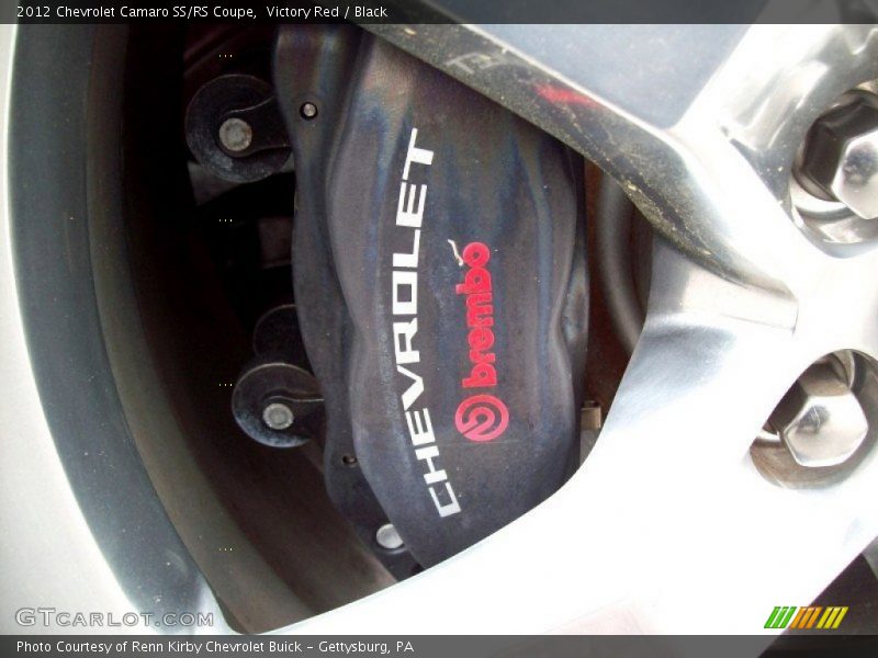 Victory Red / Black 2012 Chevrolet Camaro SS/RS Coupe