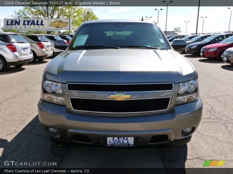 Graystone Metallic / Ebony 2008 Chevrolet Suburban 1500 LT 4x4