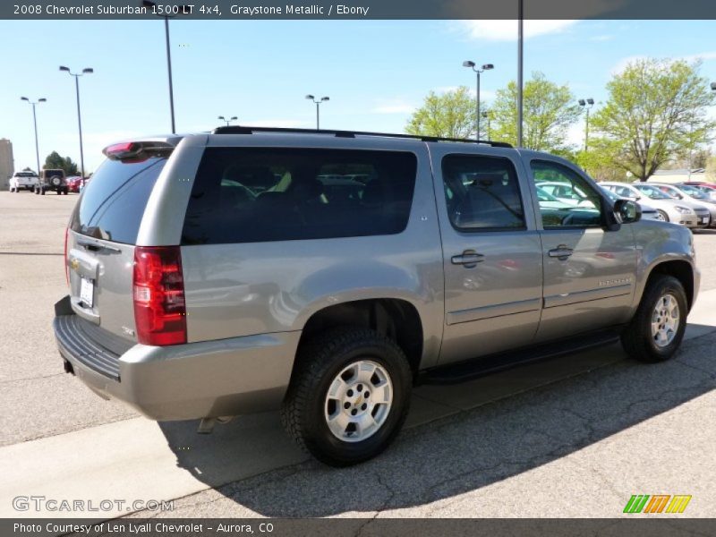 Graystone Metallic / Ebony 2008 Chevrolet Suburban 1500 LT 4x4