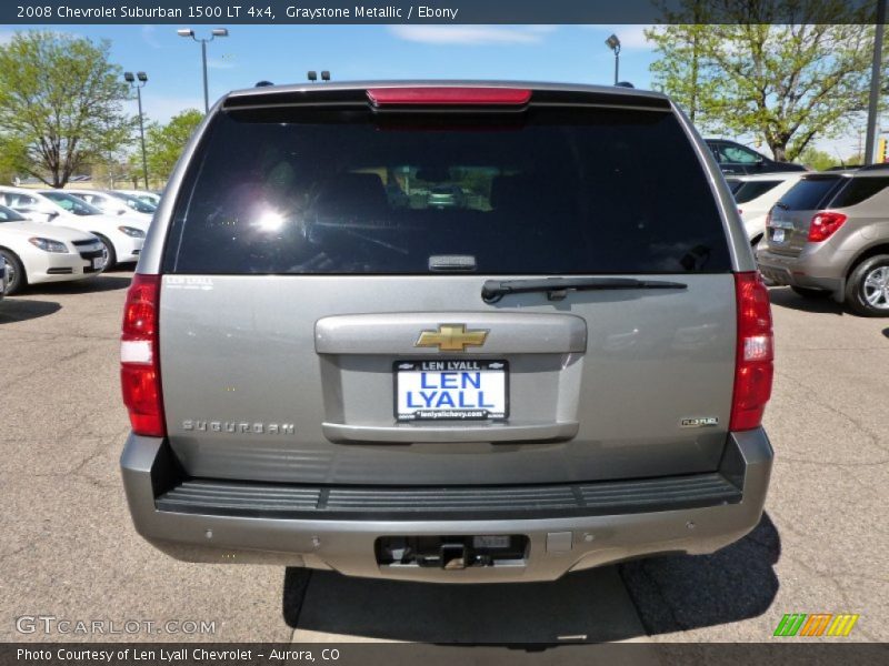 Graystone Metallic / Ebony 2008 Chevrolet Suburban 1500 LT 4x4