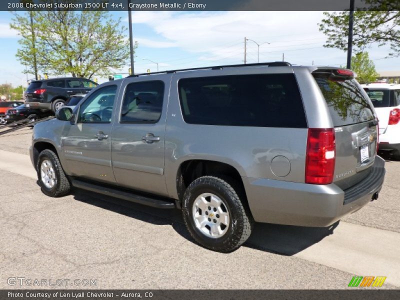Graystone Metallic / Ebony 2008 Chevrolet Suburban 1500 LT 4x4