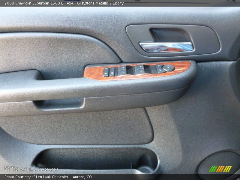Graystone Metallic / Ebony 2008 Chevrolet Suburban 1500 LT 4x4