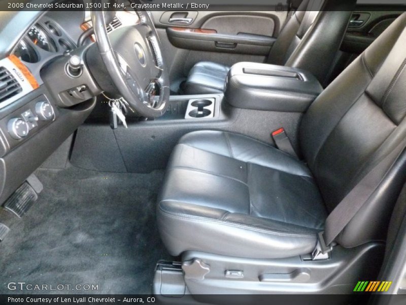 Graystone Metallic / Ebony 2008 Chevrolet Suburban 1500 LT 4x4