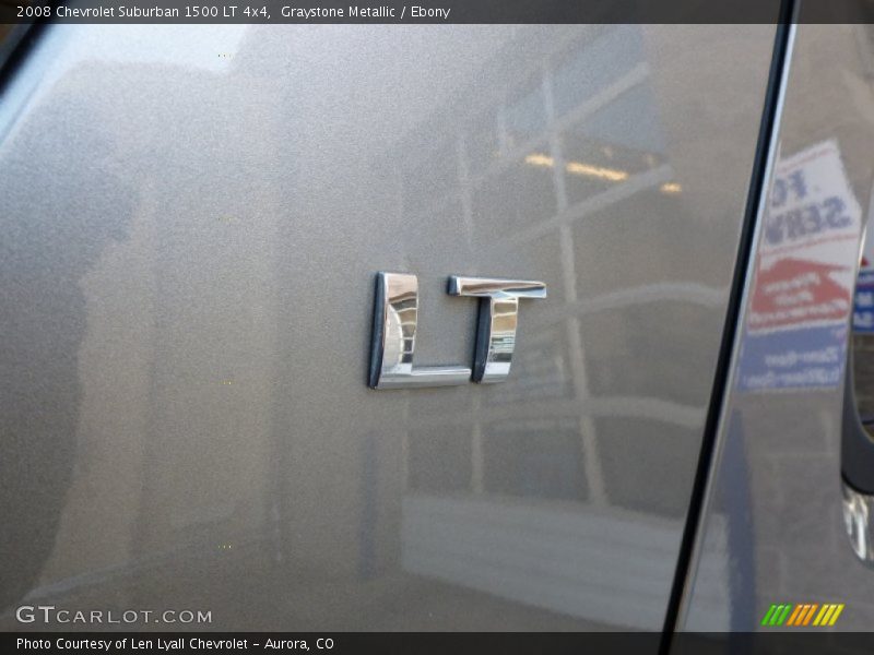Graystone Metallic / Ebony 2008 Chevrolet Suburban 1500 LT 4x4