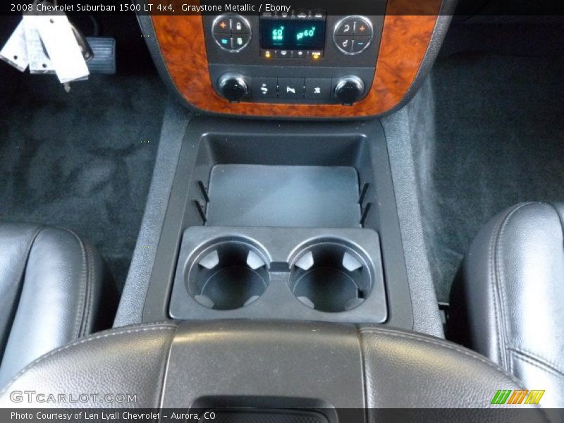 Graystone Metallic / Ebony 2008 Chevrolet Suburban 1500 LT 4x4