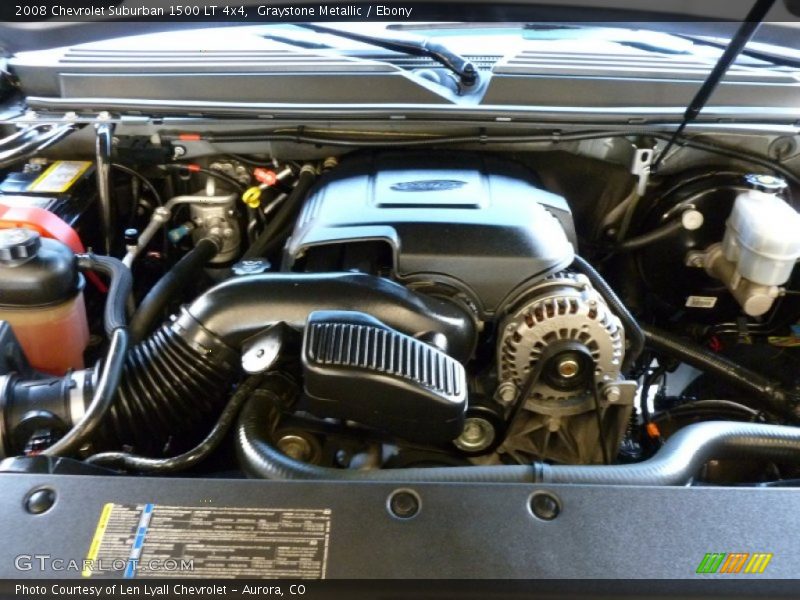 Graystone Metallic / Ebony 2008 Chevrolet Suburban 1500 LT 4x4