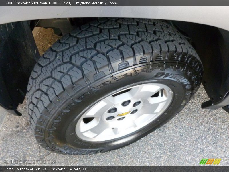 Graystone Metallic / Ebony 2008 Chevrolet Suburban 1500 LT 4x4