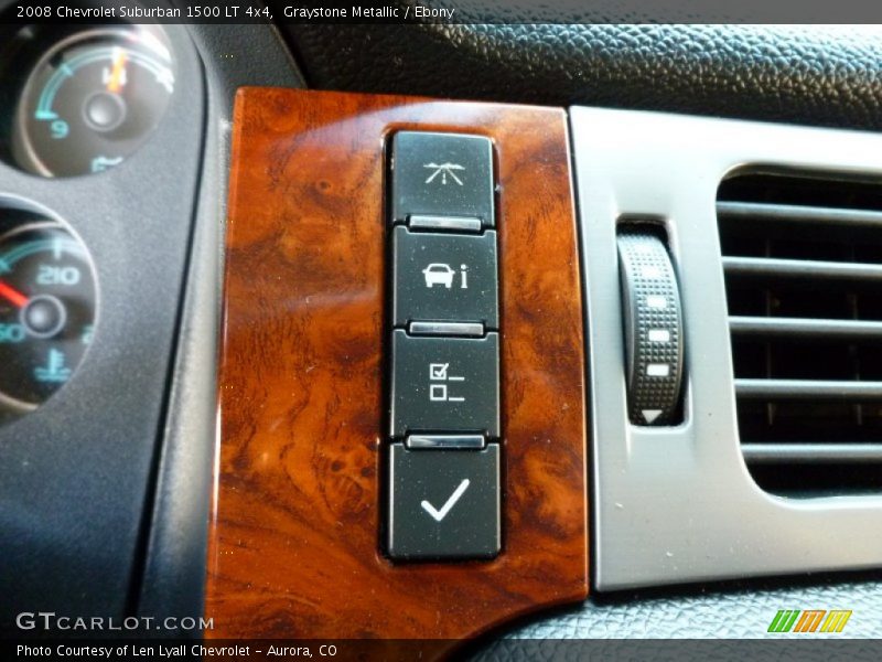 Graystone Metallic / Ebony 2008 Chevrolet Suburban 1500 LT 4x4
