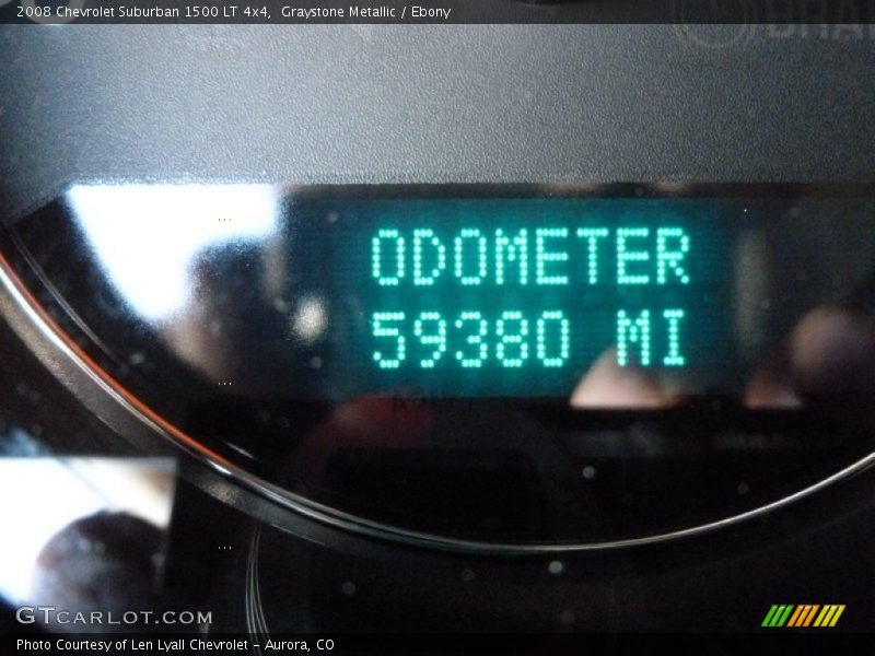 Graystone Metallic / Ebony 2008 Chevrolet Suburban 1500 LT 4x4
