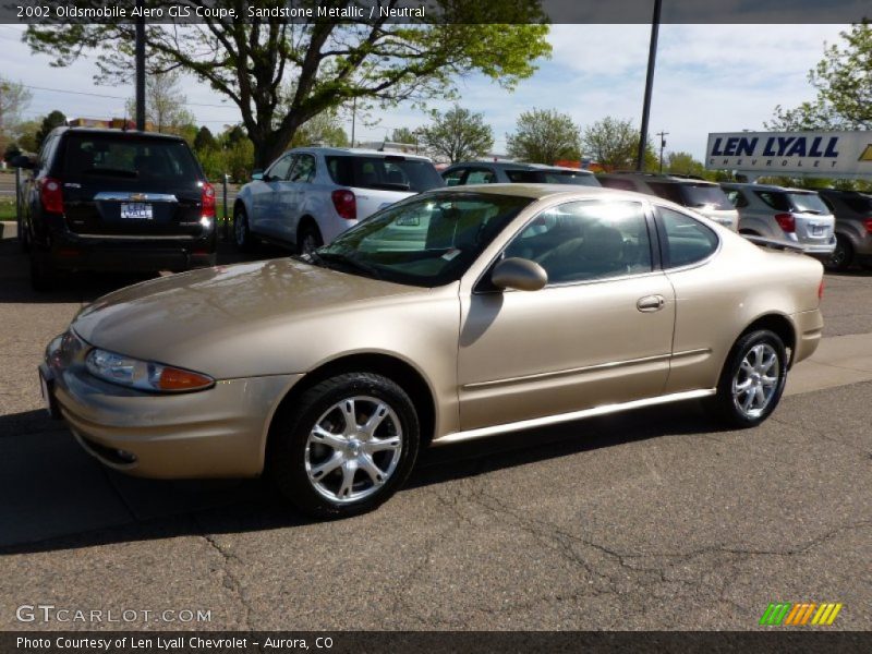 Sandstone Metallic / Neutral 2002 Oldsmobile Alero GLS Coupe