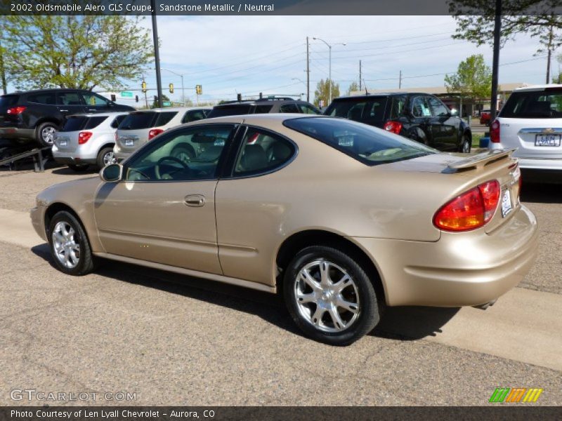 Sandstone Metallic / Neutral 2002 Oldsmobile Alero GLS Coupe