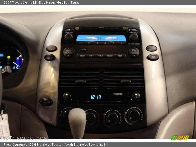 Blue Mirage Metallic / Taupe 2007 Toyota Sienna LE