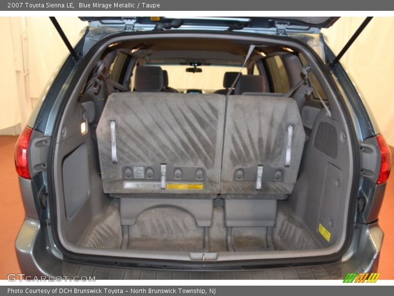 Blue Mirage Metallic / Taupe 2007 Toyota Sienna LE