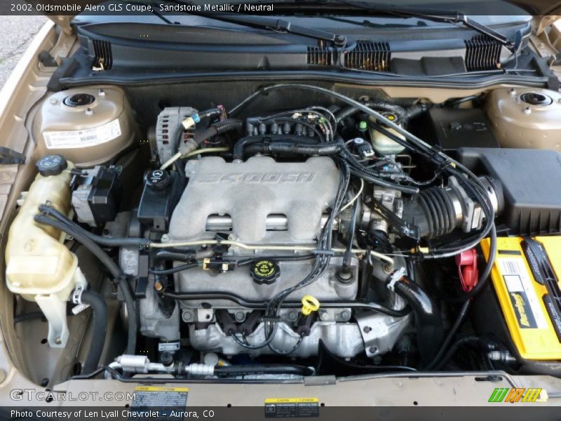  2002 Alero GLS Coupe Engine - 3.4 Liter OHV 12-Valve V6