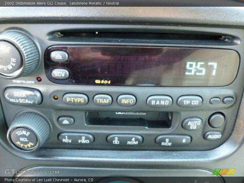 Sandstone Metallic / Neutral 2002 Oldsmobile Alero GLS Coupe