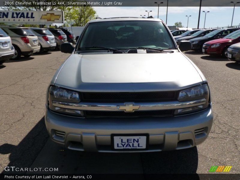 Silverstone Metallic / Light Gray 2006 Chevrolet TrailBlazer LS 4x4