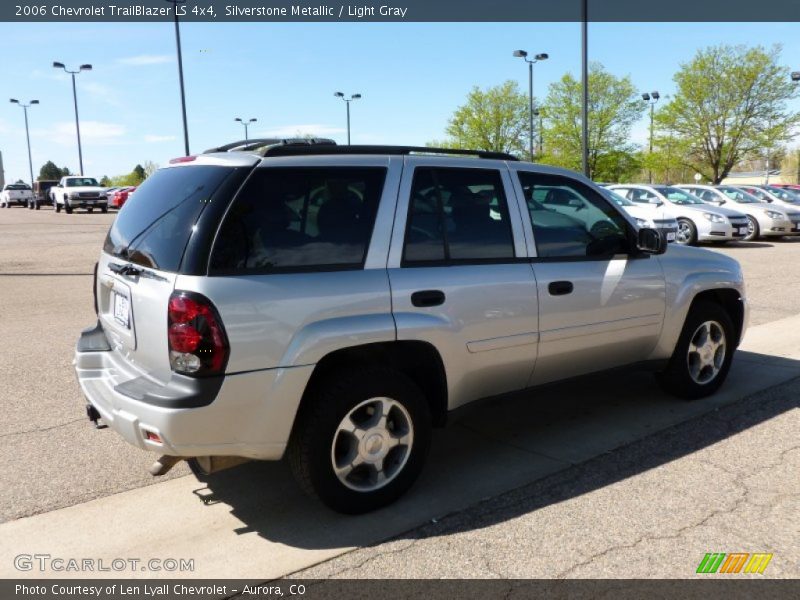 Silverstone Metallic / Light Gray 2006 Chevrolet TrailBlazer LS 4x4