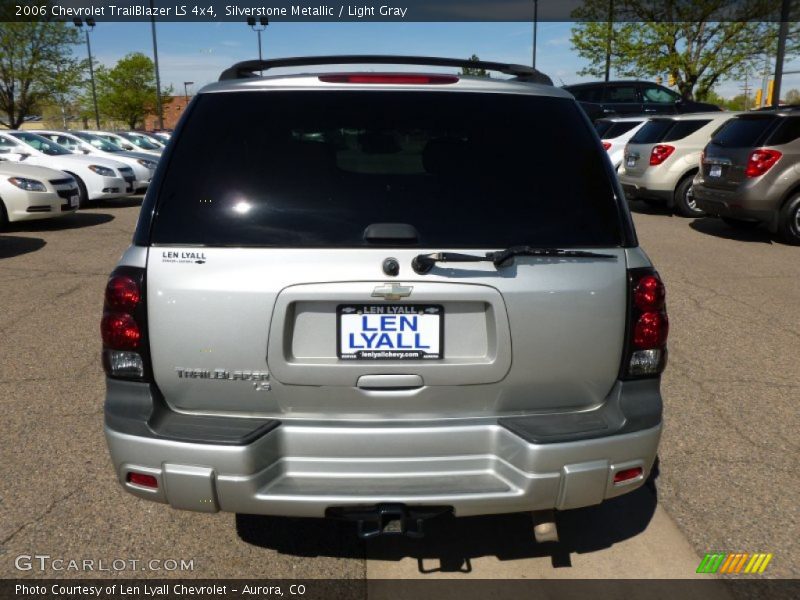 Silverstone Metallic / Light Gray 2006 Chevrolet TrailBlazer LS 4x4