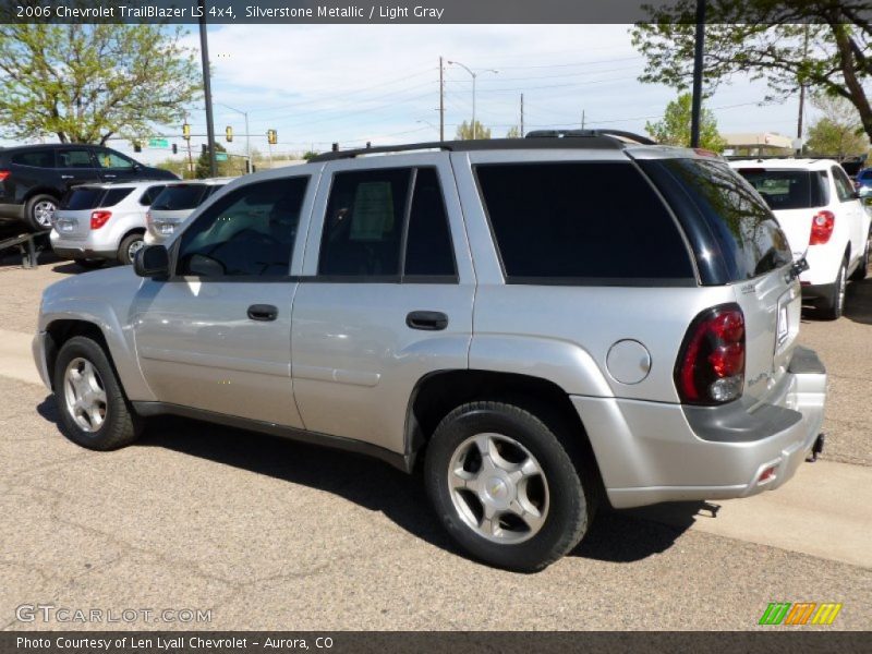 Silverstone Metallic / Light Gray 2006 Chevrolet TrailBlazer LS 4x4