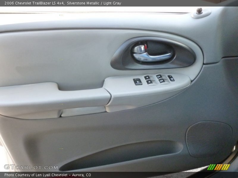 Silverstone Metallic / Light Gray 2006 Chevrolet TrailBlazer LS 4x4
