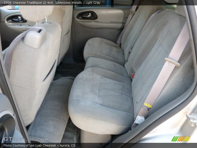 Silverstone Metallic / Light Gray 2006 Chevrolet TrailBlazer LS 4x4