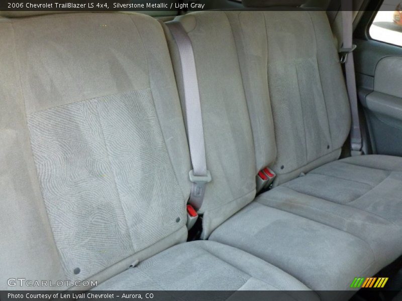 Silverstone Metallic / Light Gray 2006 Chevrolet TrailBlazer LS 4x4
