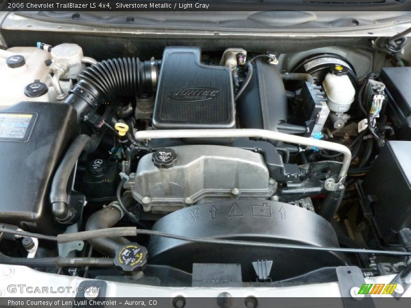 Silverstone Metallic / Light Gray 2006 Chevrolet TrailBlazer LS 4x4