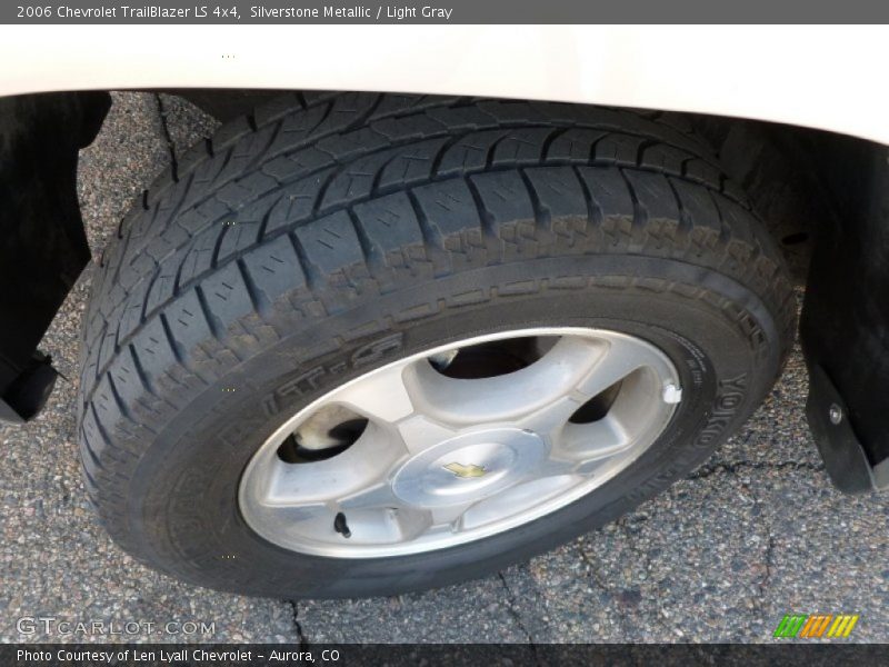 Silverstone Metallic / Light Gray 2006 Chevrolet TrailBlazer LS 4x4