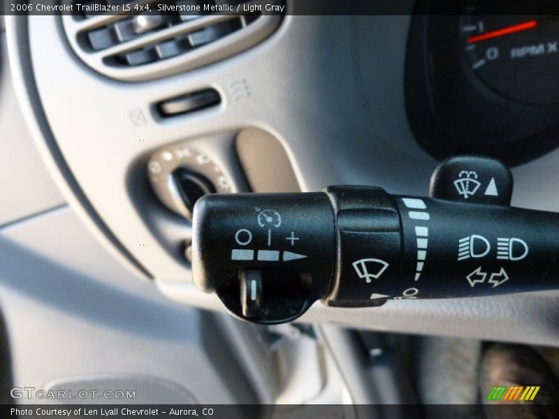 Silverstone Metallic / Light Gray 2006 Chevrolet TrailBlazer LS 4x4