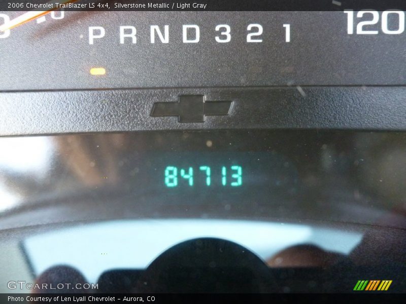 Silverstone Metallic / Light Gray 2006 Chevrolet TrailBlazer LS 4x4